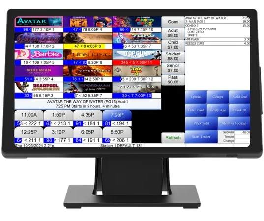 RTS box-office terminal